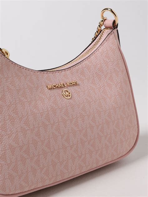 michael kors pink shoulder bag.